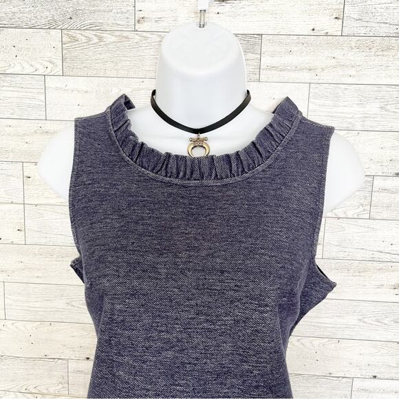 GAP Dark Blue Denim Sleeveless V-Back Top, S, NWT! - Picture 6 of 9